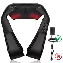 Auralis™ Heated Shiatsu Massager – Melt Away Stress in Minutes